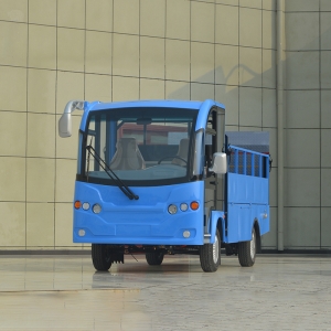 8座垃圾桶转运车交付