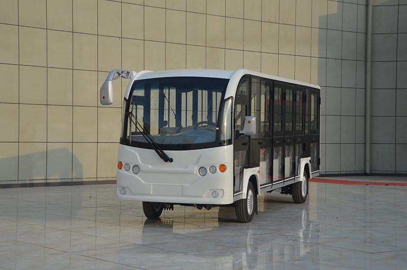 18座电动观光车（带可拆卸挡雨门）(图2)